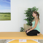 Pozice z Alexandrovy techniky - poloha na všech čtyřech